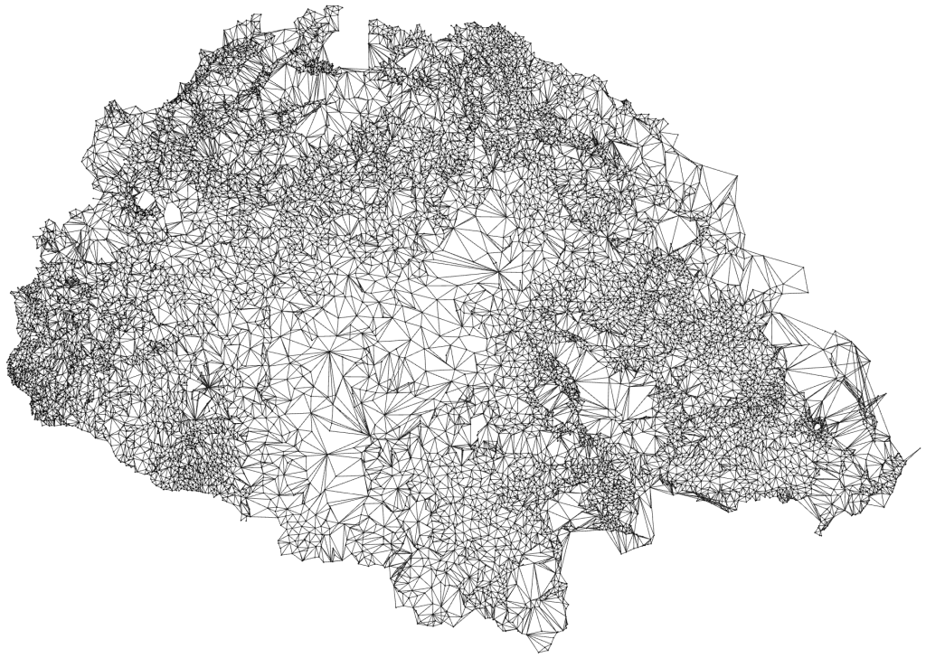 Magyarország településeinek hálózata